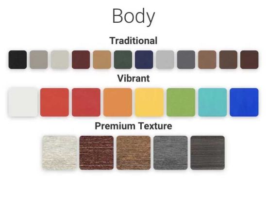 body colours